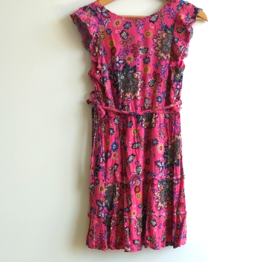 LOFT Floral Mini Dress XSp